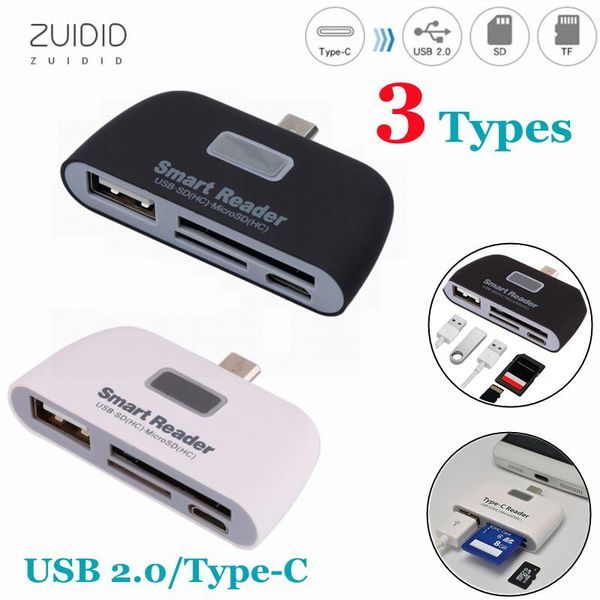 hubs multifunctional smart 4 in 1type c otg card reader universal usb 3.1 with micro charge port tf sd adapter
hubs multifunctional smart 4 in 1type c otg card reader universal usb 3.1 with micro charge port tf sd adapter