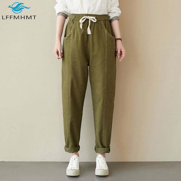 2021 women large size slim fit trouser autumn new fashion solid color elastic waist denim female pant um4p, Blue
2021 women large size slim fit trouser autumn new fashion solid color elastic waist denim female pant um4p, Blue