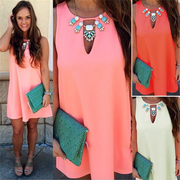 2021 new fashion women white chiffon summer sleeveless v-neck casual loose party female mini es vestidos plus size uzlk, Black;gray
2021 new fashion women white chiffon summer sleeveless v-neck casual loose party female mini es vestidos plus size uzlk, Black;gray