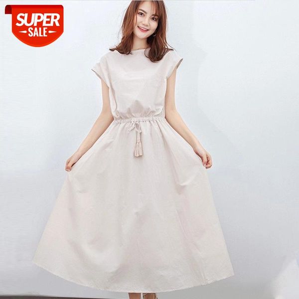 summer high waist drawstring women's long dress short sleeve o-neck loose women dresses 2021 new casual elegant ladies clothes #lj9d, Black;gray
summer high waist drawstring women's long dress short sleeve o-neck loose women dresses 2021 new casual elegant ladies clothes #lj9d, Black;gray