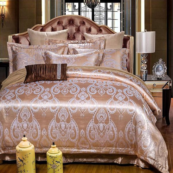 bedding sets 2021 luxury tencel satin silk jacquard bedsheet pink pillowcase cover king golden 4pcs size duvet
bedding sets 2021 luxury tencel satin silk jacquard bedsheet pink pillowcase cover king golden 4pcs size duvet