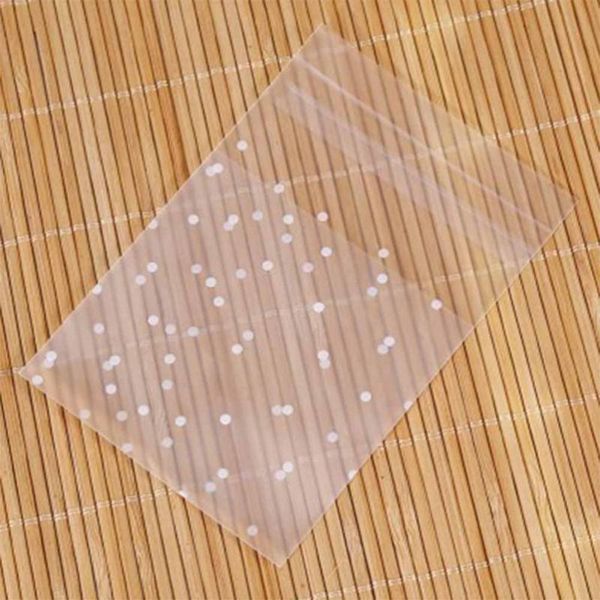 200 pcs self adhesive treat bag cellophane treat bags polka sealing bags for bakery candy cookies
200 pcs self adhesive treat bag cellophane treat bags polka sealing bags for bakery candy cookies
