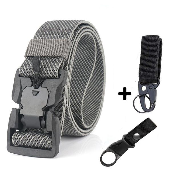 belts casual elastic belt for men magnetic buckle comfortable male trousers s jeans adjustable stretch tactical waist, Black;brown
belts casual elastic belt for men magnetic buckle comfortable male trousers s jeans adjustable stretch tactical waist, Black;brown