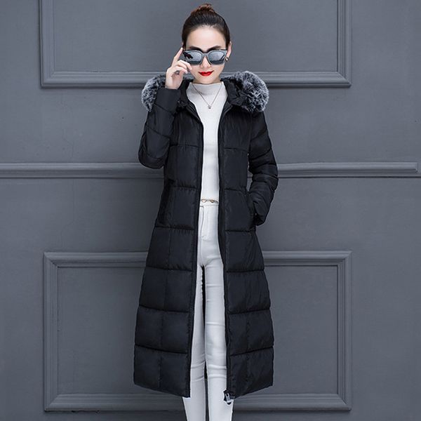 plus size x-long hooded parka women office lady outwear cotton padded jackets fur collar slim thick winter warm coats 201014, Black
plus size x-long hooded parka women office lady outwear cotton padded jackets fur collar slim thick winter warm coats 201014, Black