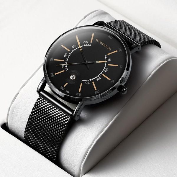 men's business stainless steel dial man simple anlgoy quartz wristwatch luxury glass gemstone fashion relogio gift xq wristwatches, Slivery;brown
men's business stainless steel dial man simple anlgoy quartz wristwatch luxury glass gemstone fashion relogio gift xq wristwatches, Slivery;brown