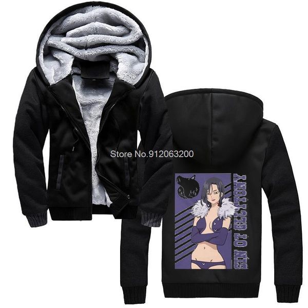 men's hoodies & sweatshirts tvoe the seven deadly sins hoodie graphic anime manga nanatsu no taizai men winter thicken hooded sweatshir, Black
men's hoodies & sweatshirts tvoe the seven deadly sins hoodie graphic anime manga nanatsu no taizai men winter thicken hooded sweatshir, Black