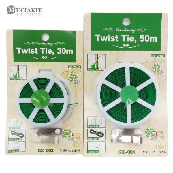 other garden supplies muciakie 30m/50m plant twist tie with cutter sturdy green coated wire for gardening home office reusable cable slicer
other garden supplies muciakie 30m/50m plant twist tie with cutter sturdy green coated wire for gardening home office reusable cable slicer
