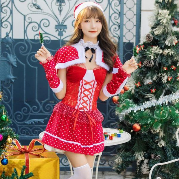 costume accessories christmas red lovely strapless dress role playing santa claus clothes, Silver
costume accessories christmas red lovely strapless dress role playing santa claus clothes, Silver