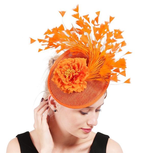 hair accessories orange imitation sinamay fascinator cocktail headwear bridal event occasion red hat for kentucky derby church wedding party
hair accessories orange imitation sinamay fascinator cocktail headwear bridal event occasion red hat for kentucky derby church wedding party
