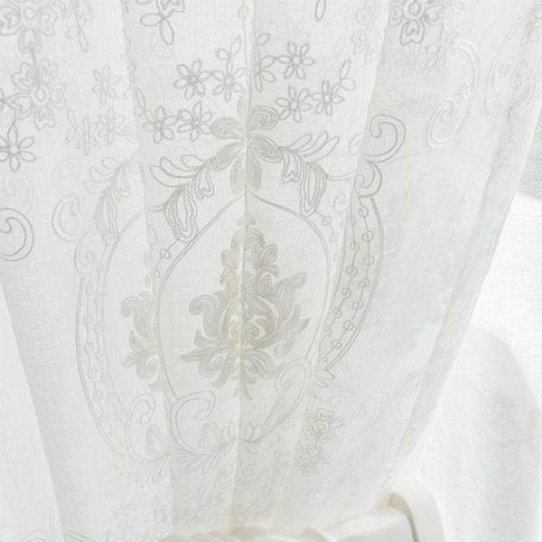 curtain & drapes embroidered white tulle curtains for living room embroidery flower screens european voile sheer window decor
curtain & drapes embroidered white tulle curtains for living room embroidery flower screens european voile sheer window decor