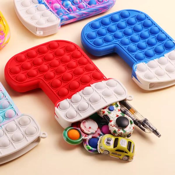 christmas stocking silicone purse bag push bubble toy kids sensory stress reliever children fidget xmas gifts, White
christmas stocking silicone purse bag push bubble toy kids sensory stress reliever children fidget xmas gifts, White