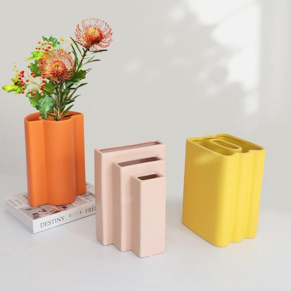nordic geometric art ceramic vase decoration model room living room dining designer dry flower arrangement decor vase
nordic geometric art ceramic vase decoration model room living room dining designer dry flower arrangement decor vase