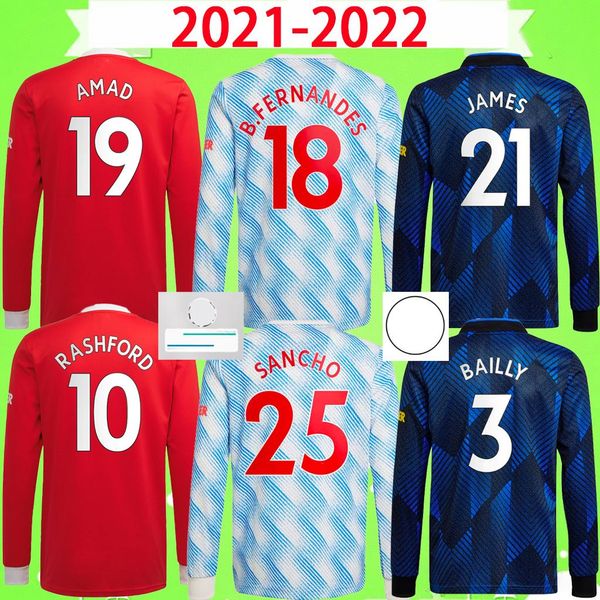 manchester long sleeve full 2021 2022 utd soccer jerseys van de beek b. fernandes martial rashford 21 22 man football shirts home away third, Black;yellow 
manchester long sleeve full 2021 2022 utd soccer jerseys van de beek b. fernandes martial rashford 21 22 man football shirts home away third, Black;yellow