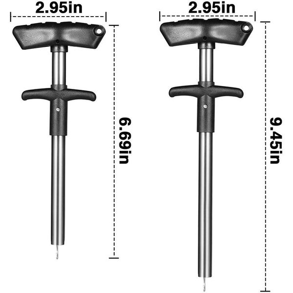 fishing hooks 2 pieces fish hook remover t-shaped puller separator tool