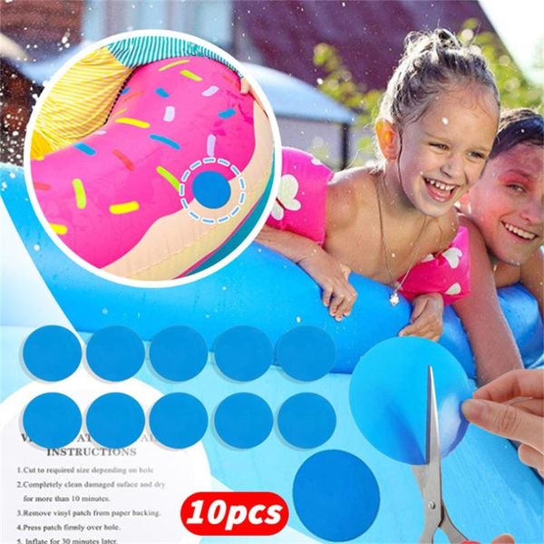 pool & accessories 10pcs swimming ring repair patch durable, convenient and strong adhesive for leak
pool & accessories 10pcs swimming ring repair patch durable, convenient and strong adhesive for leak
