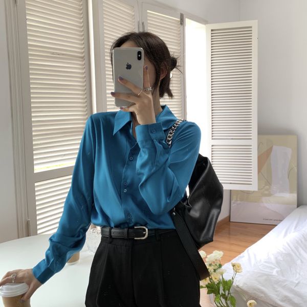 new 2021 elegant sleeve spring autumn women fashion long sleeves satin femme shirts imitation silk blouse jx5a, White
new 2021 elegant sleeve spring autumn women fashion long sleeves satin femme shirts imitation silk blouse jx5a, White
