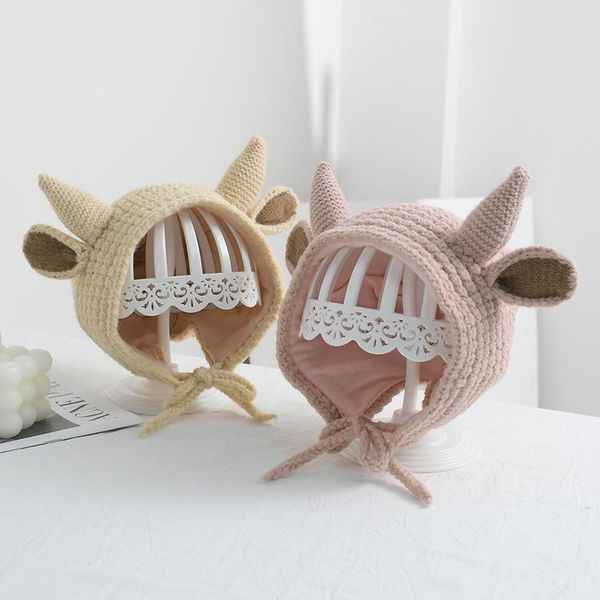 caps & hats cartoon horns ear protection baby hat autumn winter warm born girl boy knitted cap solid color infant toddler crochet beanies, Yellow
caps & hats cartoon horns ear protection baby hat autumn winter warm born girl boy knitted cap solid color infant toddler crochet beanies, Yellow
