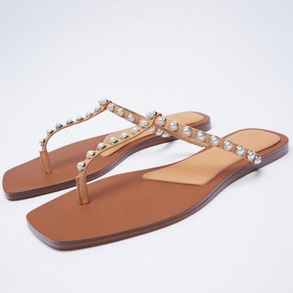 slippers 2021 summer women's shoes beige pearl decorative toe clip elegant flat for women, Black
slippers 2021 summer women's shoes beige pearl decorative toe clip elegant flat for women, Black