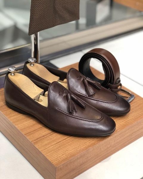 dress shoes fashion men's luxury pu leather fringe loafers casual for men zapatos de hombre hg308, Black
dress shoes fashion men's luxury pu leather fringe loafers casual for men zapatos de hombre hg308, Black
