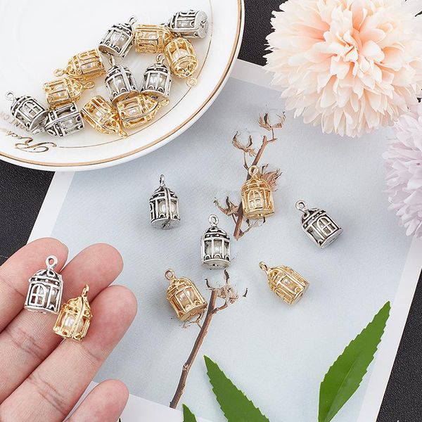 charms 10pcs birdcage with pearl inside antique bronze pendant for diy hand made, Bronze;silver
charms 10pcs birdcage with pearl inside antique bronze pendant for diy hand made, Bronze;silver