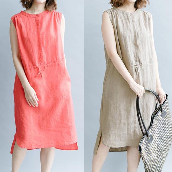 maternity dresses plus size summer linen dress loose casual design good quality women cotton loving style solid color lady holiday clothes, White
maternity dresses plus size summer linen dress loose casual design good quality women cotton loving style solid color lady holiday clothes, White