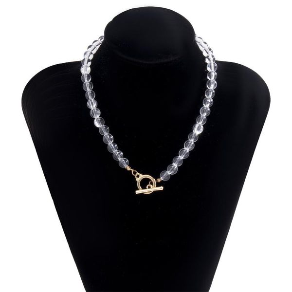 chains transparent bead chain necklace women's ring short for women boho gothic jewlery cubana wholesale, Silver
chains transparent bead chain necklace women's ring short for women boho gothic jewlery cubana wholesale, Silver