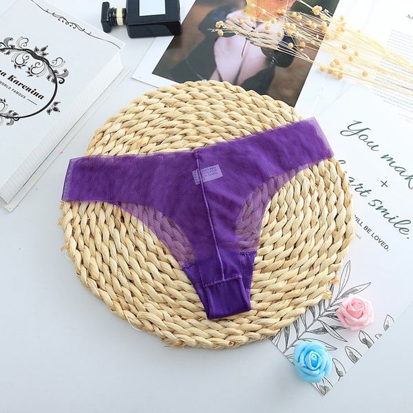salablewomen thong mesh no trace a piece of ultra-thin panties effects color ee low waist string, Black;pink
salablewomen thong mesh no trace a piece of ultra-thin panties effects color ee low waist string, Black;pink
