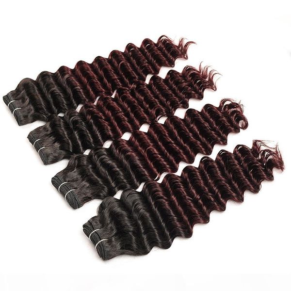 ombre 1b burgundy 99j deep wave 3 bundles human hair brazilian hair weave bundles extensio for sale, Black
ombre 1b burgundy 99j deep wave 3 bundles human hair brazilian hair weave bundles extensio for sale, Black
