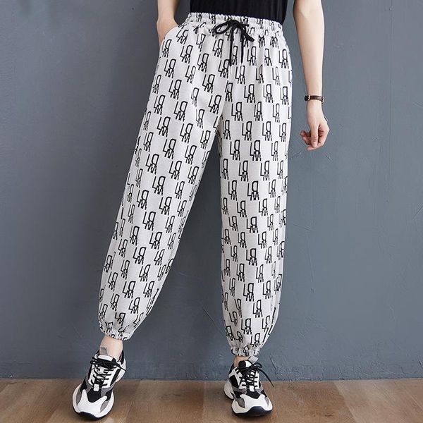 women's pants & capris 202 autumn style korean fashion letter printing all-match casual fat mm loose and thin harlan carrot, Black;white
women's pants & capris 202 autumn style korean fashion letter printing all-match casual fat mm loose and thin harlan carrot, Black;white