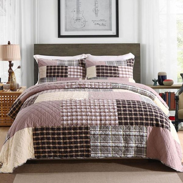 comforters & sets quality bedspread quilt set 3pcs/4pcs patchwork coverlet cotton quilts duvet covers pillowcase king queen size quilted bed
comforters & sets quality bedspread quilt set 3pcs/4pcs patchwork coverlet cotton quilts duvet covers pillowcase king queen size quilted bed