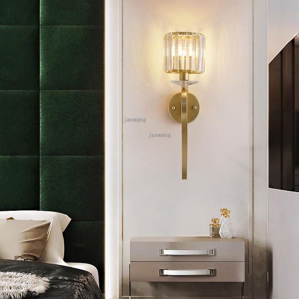 wall lamp nordic luxury led lamps modern loft crystal simple home decor sconces light fixtures bedroom luster
wall lamp nordic luxury led lamps modern loft crystal simple home decor sconces light fixtures bedroom luster