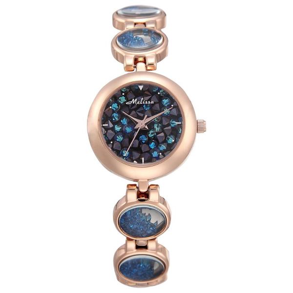 wristwatches luxury melissa lady women's watch elegant full rhinestone cute fashion hours bracelet crystal clock girl birthday gift box, Slivery;brown
wristwatches luxury melissa lady women's watch elegant full rhinestone cute fashion hours bracelet crystal clock girl birthday gift box, Slivery;brown