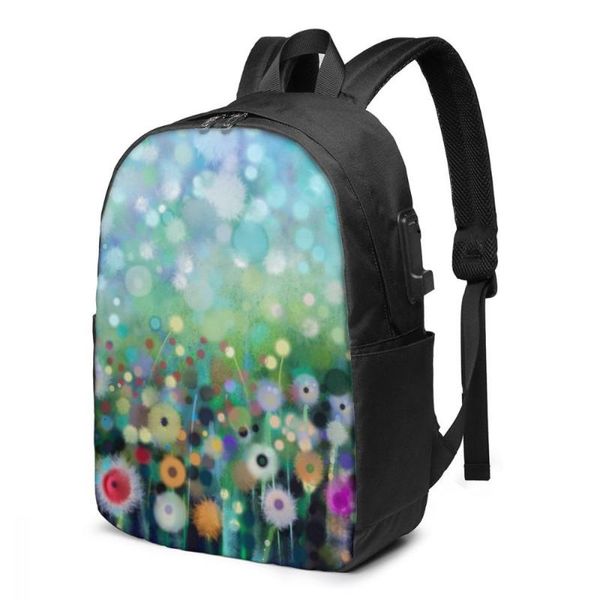 backpack teenage for school boy girl spring dandelion watercolor painting bag usb charging bookbag
backpack teenage for school boy girl spring dandelion watercolor painting bag usb charging bookbag