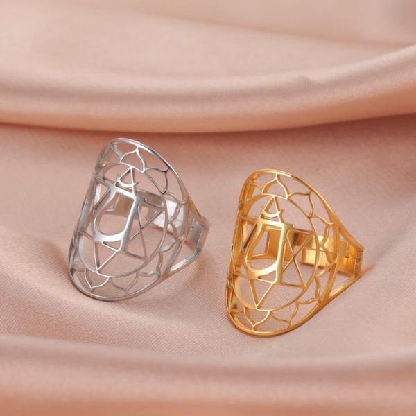 cluster rings skyrim chakra mandala flower for women stainless steel gold color anahata muladhara svadhisthana resizable jewelry, Golden;silver
cluster rings skyrim chakra mandala flower for women stainless steel gold color anahata muladhara svadhisthana resizable jewelry, Golden;silver