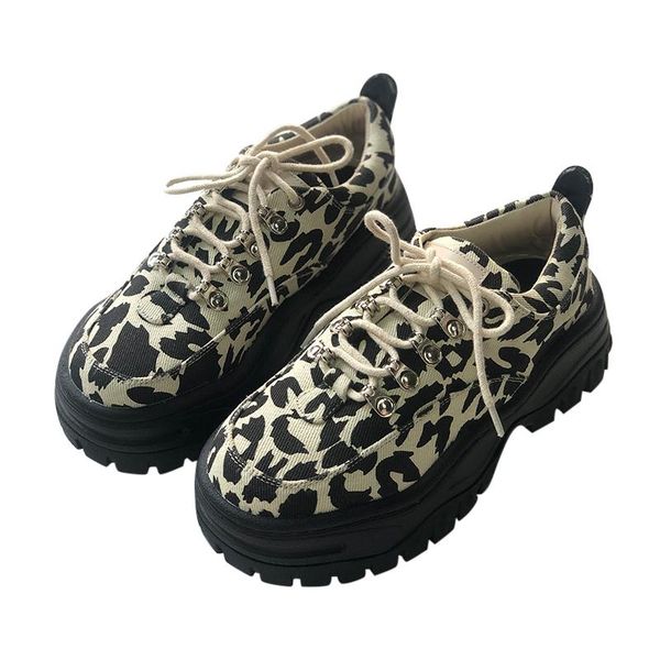 dress shoes leopard print platform metal buckle women's single spring autumn fashion female canvas laces ladies chunky, Black
dress shoes leopard print platform metal buckle women's single spring autumn fashion female canvas laces ladies chunky, Black
