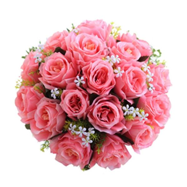 fashion style artificial foliage 2021 18head artificial silk roses bridal bouquet home wedding decor*30 gift drop
fashion style artificial foliage 2021 18head artificial silk roses bridal bouquet home wedding decor*30 gift drop