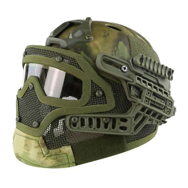 cycling helmets army tactical safety helmet full covered paintball military protective lens mask
cycling helmets army tactical safety helmet full covered paintball military protective lens mask