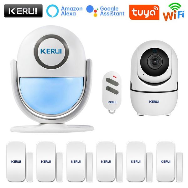 alarm systems kerui tuya wifi system smart home garage security works with alexa 120db motion detector door sensor surveillance camera
alarm systems kerui tuya wifi system smart home garage security works with alexa 120db motion detector door sensor surveillance camera