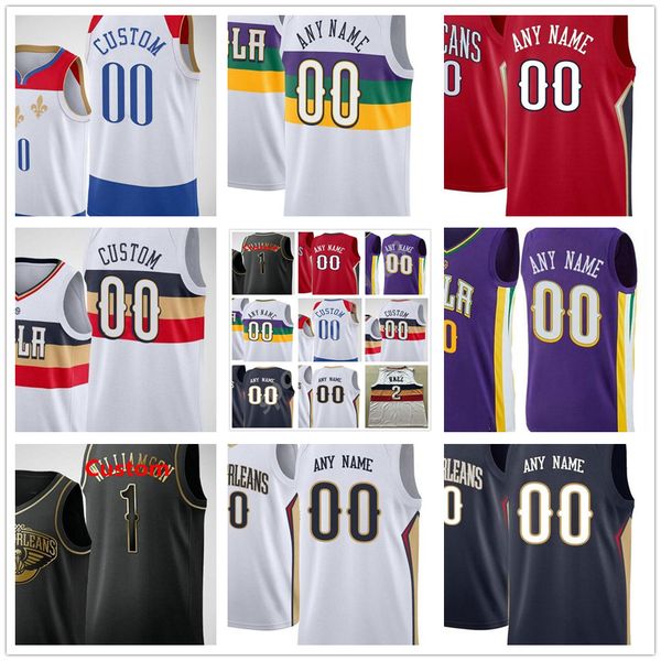 custom 2021 printed zion 1 williamson brandon 14 ingram lonzo 2 ball eric 6 bledsoe new men woman kids youth basketball jerseys, Black
custom 2021 printed zion 1 williamson brandon 14 ingram lonzo 2 ball eric 6 bledsoe new men woman kids youth basketball jerseys, Black