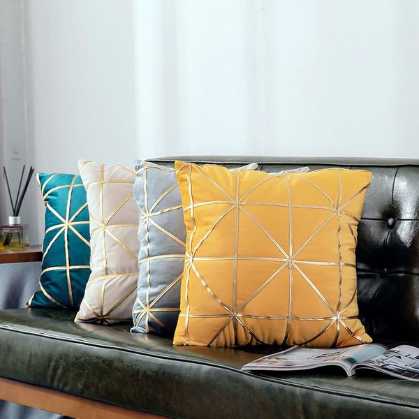 cushion/decorative pillow 2021 luxury cushion cover decorative sofa throw case 45x45cm velvet gold bar waist pillowcase home decor
cushion/decorative pillow 2021 luxury cushion cover decorative sofa throw case 45x45cm velvet gold bar waist pillowcase home decor