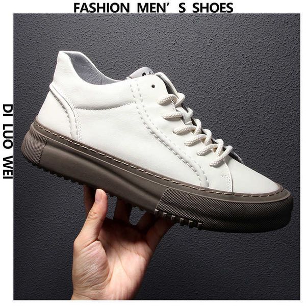 2021 layer cowhide men's sho trend korean middle versatile casual fashion trendy board
2021 layer cowhide men's sho trend korean middle versatile casual fashion trendy board