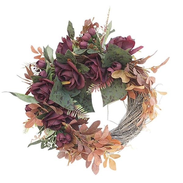novelty items artificial rose flower wreath fall autumn for front door wall window idyllic outdoor wedding party decoration
novelty items artificial rose flower wreath fall autumn for front door wall window idyllic outdoor wedding party decoration