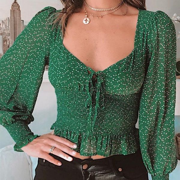 women's blouses & shirts floral print blouse shirt women summer spring long-sleeved lace and flower red green 2021, White
women's blouses & shirts floral print blouse shirt women summer spring long-sleeved lace and flower red green 2021, White