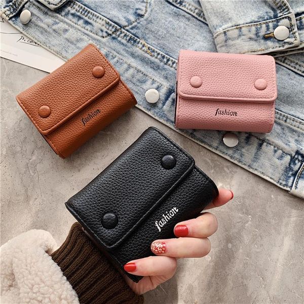 card holders bag female large-capacity multi-card coin purse compact bank case, Brown;gray
card holders bag female large-capacity multi-card coin purse compact bank case, Brown;gray