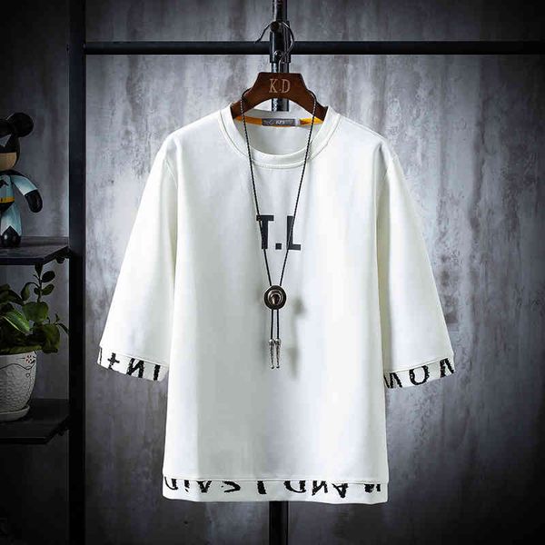 men's t-shirts letter t-shirt print cotton summer short sleeve o-neck male fashion shirt 0qpm, White;black
men's t-shirts letter t-shirt print cotton summer short sleeve o-neck male fashion shirt 0qpm, White;black