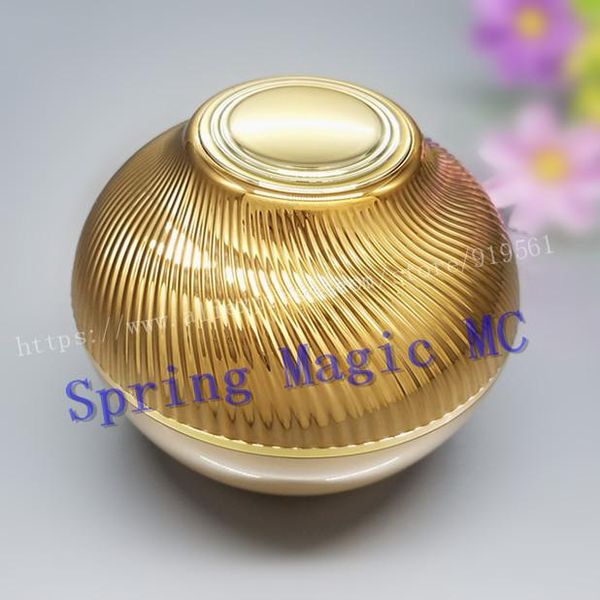 50g gold acrylic cream jar,bowl-shaped cosmetic container cream bottles,empty plastic eye jar,cosmetic bottle
50g gold acrylic cream jar,bowl-shaped cosmetic container cream bottles,empty plastic eye jar,cosmetic bottle