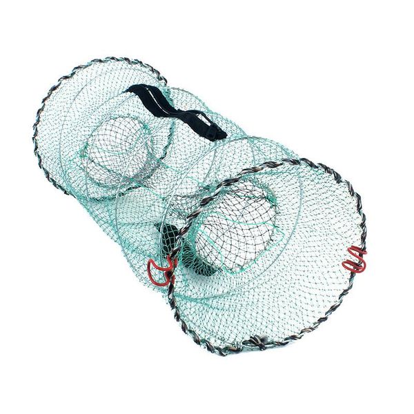 strengthened 6-20 holes automatic fishing net shrimp cage nylon foldable crab fish trap cast net cast folding fishing network
strengthened 6-20 holes automatic fishing net shrimp cage nylon foldable crab fish trap cast net cast folding fishing network