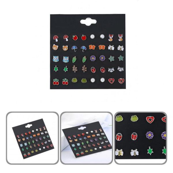 stud 20 pairs/9 pairs earrings compact lightweight wear-resistant ladies exquisite lovely, Golden;silver
stud 20 pairs/9 pairs earrings compact lightweight wear-resistant ladies exquisite lovely, Golden;silver