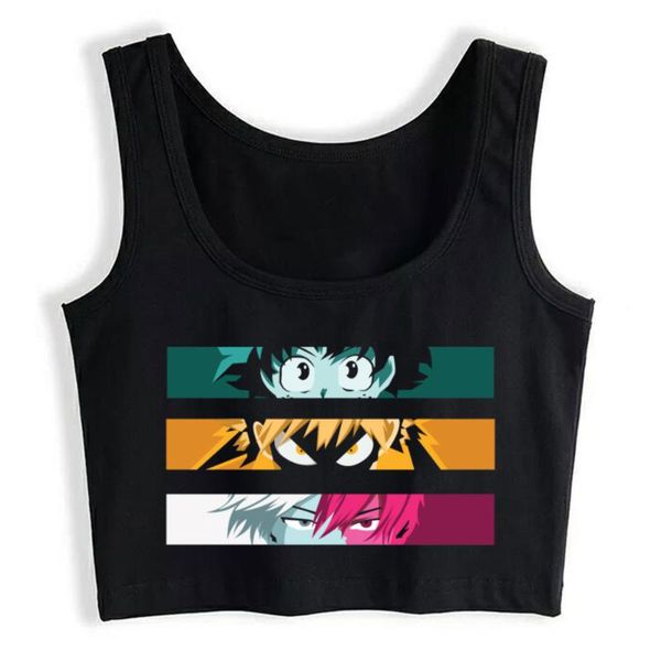 women's tanks & camis crop female my hero academia all might izuku midorya anime vogue harajuku print women, White
women's tanks & camis crop female my hero academia all might izuku midorya anime vogue harajuku print women, White