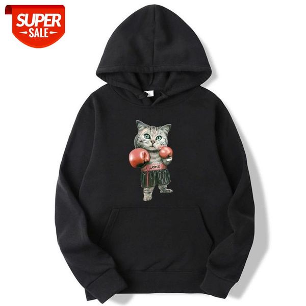 fashion brand men's hoodies cotton blend boxing cat printed spring autumn male casual hip hop hoodies sweatshirts men #bb8o, Black
fashion brand men's hoodies cotton blend boxing cat printed spring autumn male casual hip hop hoodies sweatshirts men #bb8o, Black